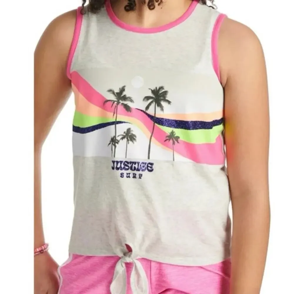 Justice palm tree tank